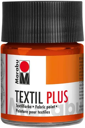Marabu Stoffmalfarbe Textil plus 50 ml rotorange 023