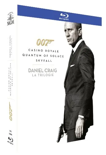 Coffret james bond/daniel craig : skyfall ; casino royale ; quantum of solace [Blu-ray] [FR Import]