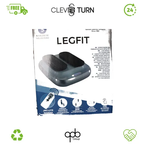 Mobiclinic® Legfit Elektrischer Beintrainer - Komfortabler elektrischer Beintrainer mit Fernbedienung, ideal für passive Gymnastik. Einstellbare Geschwindigkeit und leicht transportabel für vielseitigen Einsatz zu Hause oder unterwegs.