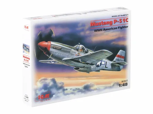 Mustang P-51C American Fighter - ICM