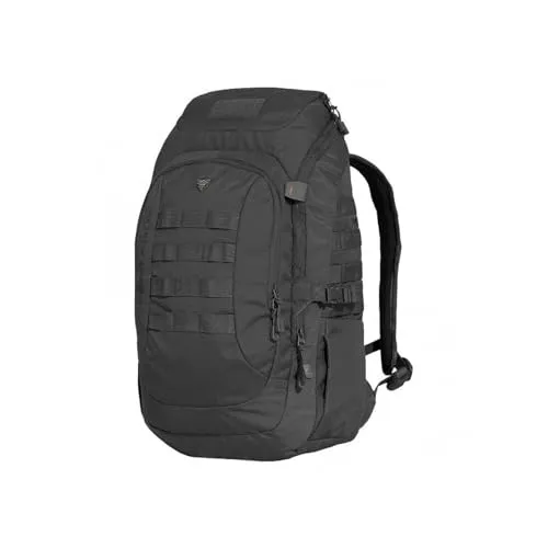 Pentagon Epos Einsatzrucksack 40 L Schwarz - Rucksack mit 3D-Airmesh Rückenpolster, gepolstertem Laptopfach und MOLLE-Gurtband, ideal für Outdoor-Abenteuer und den täglichen Einsatz.