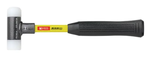 PB Swiss Tools Schonhammer mit Glasfaserstiel - rückschlagfrei 22 mm - Hämmer, ideal für präzises Arbeiten ohne Rückschläge dank des speziellen Glasfaserstiels.