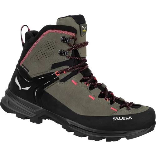 Salewa MTN Trainer 2 Mid GTX Women Trekkingschuhe - Wanderschuhe für Damen, wasserdicht dank Gore-Tex und ideal für anspruchsvolle Wanderungen in den Bergen.