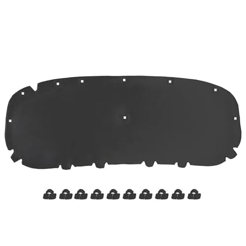 GEPCO Motorhaubendämmung Dämmmatte für VW TOURAN II 5T ab 2015 mit Clips