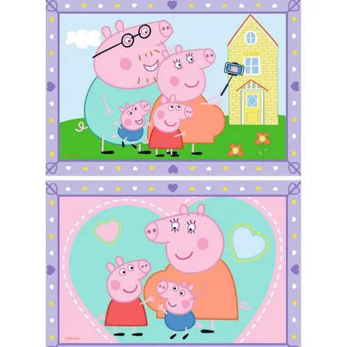 Ravensburger 25879 Malen nach Zahlen Junior: Peppa's Familie