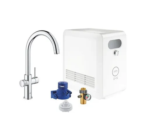 GROHE Blue Professional StarterKit 31323 - Armaturen mit C-Auslauf, Bluetooth/WIFI-fähig für smartes Wassererlebnis in Ihrem Zuhause.