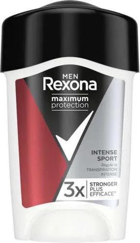 REXONA MEN Maximaler Schutz Intensiver Sport Antitranspirant-Stick für Männer, 45 ml