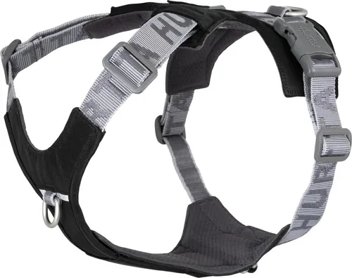 Hurtta Rover Hundegeschirr (Raven, Schwarz, 75-95 cm) von Hurtta
