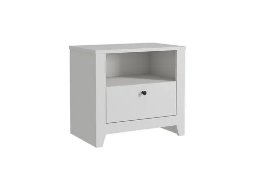 DEMA Home Nachttisch Bled – Eleganter Beistelltisch - Bled Nachttisch – stilvoller Beistelltisch mit praktischem Stauraum für dein Schlafzimmer. Ideal für Bücher, Smartphone und mehr, vereint er modernes Design mit Funktionalität.