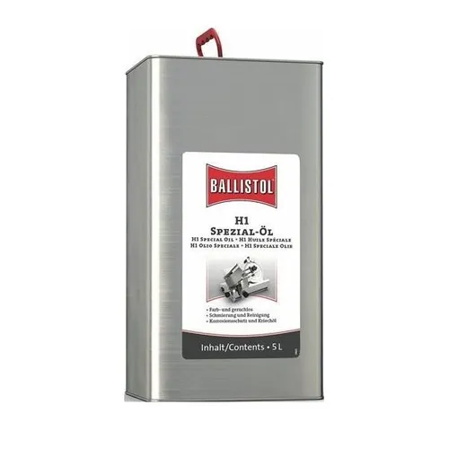 BALLISTOL Unisex – Lebensmittel-Öl, 5 Liter von Ballistol Spezial-Öl Universalspray/-öl