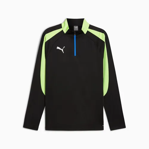 Puma INDIVIDUALLIGA 1/4 ZIP Sweatshirt für Herren, schwarz, Größe XXL