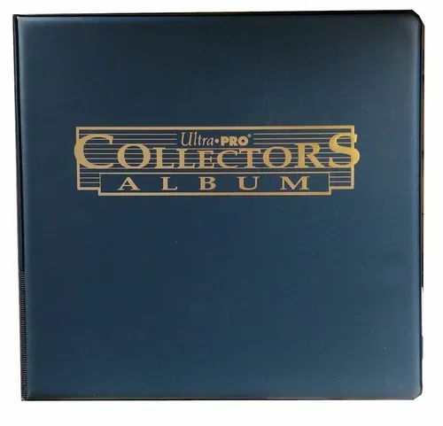 Ultra Pro Collector's Card Album blau - Sammelkartenalbum für 9-Pocket Pages