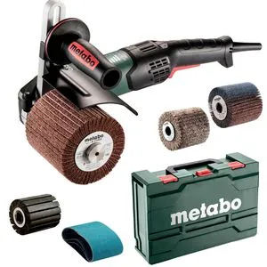 Metabo Satiniermaschine SE 17-200 RT SET, 1700W - Leistungsstarke Schleifmaschine für Schleifen, Glätten und Polieren mit ergonomischem Design. Ideal für präzise Arbeiten dank Vario-Tacho-Constamatic und robustem Zubehör.