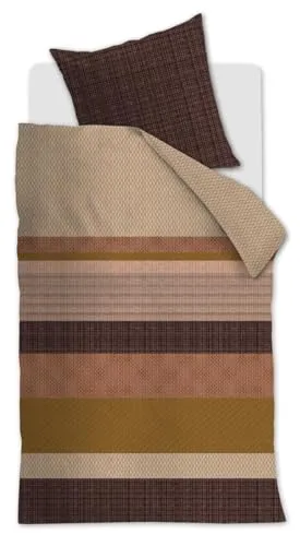 Beddinghouse Kyle Bettwäsche Set, Mako-Satin, 2-teilig - Bettwäsche-Set in modernem Design mit grafischen Motiven und edlem Glanz. Ideal für stilvolle Schlafzimmer und unterstützt nachhaltige Baumwollproduktion.