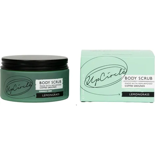 UpCircle Body peeling Coffee Body Scrub with Lemongrass 220 ml (220 ml) (5060571720139)