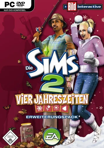 Die Sims 2 - Vier Jahreszeiten (Add-On) - Erlebe alle vier Jahreszeiten mit neuen Aktivitäten und Karrieremöglichkeiten für deine Sims! Perfekt für Fans von Simulation und Abenteuer im Spiel.
