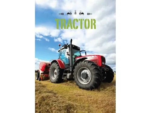 BrandMac Roter Traktor Fleece-Decke Kinderdecke 100x140 Kuscheldecke Schmusedecke Trecker