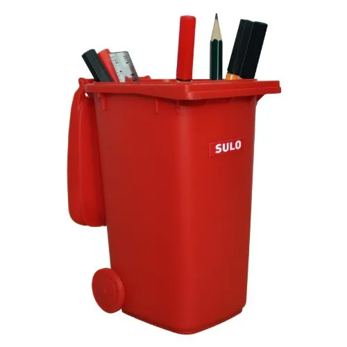 Plasteo Mülltrennsystem Sulo Mini-Mülltonne 240 Liter in rot von Sulo