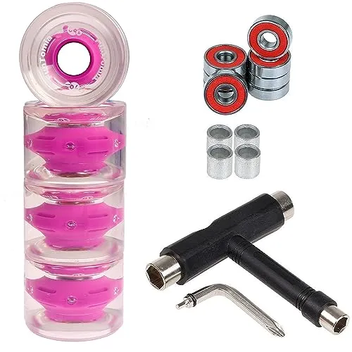 FunTomia LED Longboard Rollen 70x51mm von FunTomia