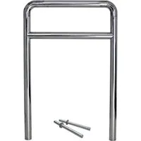 TRUTZHOLM Fahrradständer 118 x 78 cm aus Edelstahl in silber von Trutzholm