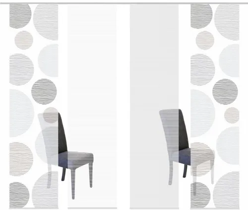 Vision S Schiebegardine 4ER SET BORDEN