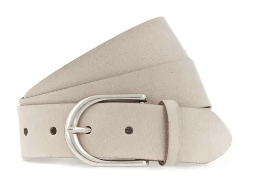 Vanzetti 35mm Belt W110 Gürtel Cream beige - Damen Gürtel aus 100% Leder in elegantem Cream Beige, ideal für jeden Anlass und verleiht Ihrem Outfit das gewisse Etwas.