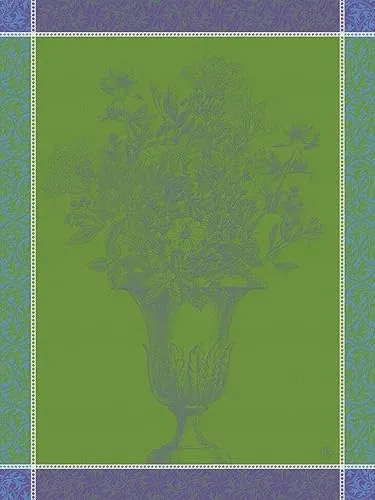 Le Jacquard Français 28994 Geschirrtuch Floraison Uni Lilas 60x80 cm Baumwolle