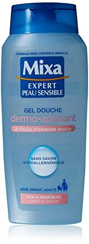 Mixa Duschgel Dermo Beruhigend mit Mandelöl, 400 ml