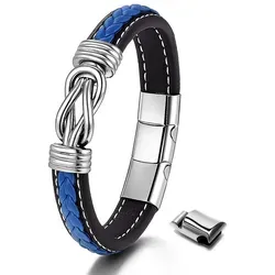 UNIQAL Unendlichkeit Leder Armband