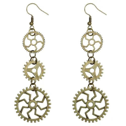 W WIDMANN MILANO Party Fashion 09771 - Ohrringe Steampunk