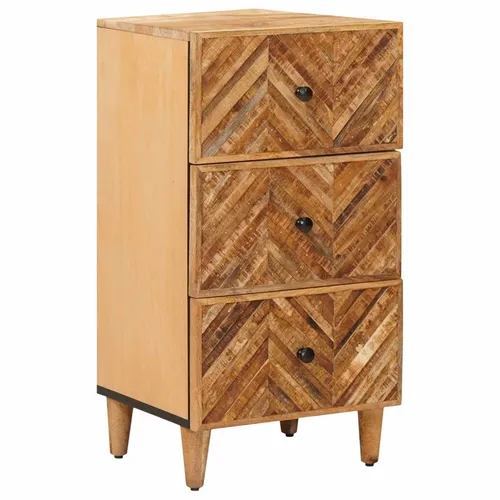 vidaXL Stauraumschränke Braun 40 x 33,5 x 75 cm aus Mango-Holz