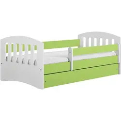 Raumhirsch Furniture Kinderbett Grün 80x180 cm mit Schublade - Modernes Kinderbett 80/180cm in Grün mit praktischer Schublade. Ideal für jedes Kinderzimmer, vereint Funktionalität und ansprechendes Design für einen komfortablen Schlaf.
