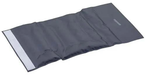 Fackelmann Weinkühler – 33cm aus Polyester, Flaschenkühler für Picknicks, Grillfeste und Geburtstage, Weinkühler für den Gefrierschrank mit Klettverschluss, Reinigung per Hand