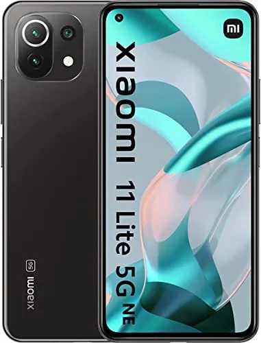 Xiaomi Mi 11 Lite 5G NE DS 128GB Truffle Black - Handys & Smartphones – Leichtes 5G-Smartphone mit 64 MP Quad-Kamera und 128 GB Speicher, ideal für Fotografie und schnelles Surfen.