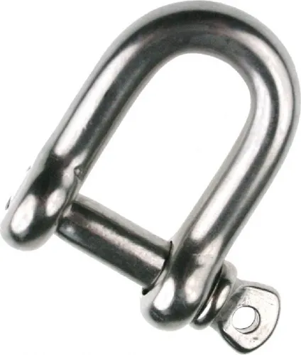 Schäkel kurze Form Rundschäkel D Schäkel Edelstahl A4 ARBO-INOX® Größe - 6mm