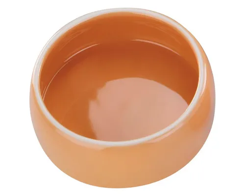 Nobby Futternapf Keramik Futtertrog orange