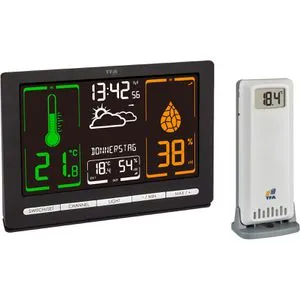TFA Dostmann Digitale Funk Wetterstation METEOchrome 35.1132