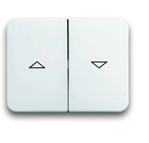 Busch-Jaeger Abdeckung Jalousie-Schalter Weiß, Verkehrsweiß 2CKA001751A2128 1St.