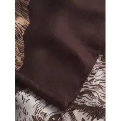 Loop-Schal Braun 2X80X70CM in braun von CODELLO