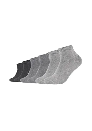 s.Oliver Unisex Kurzsocken 6er Pack 35/38 anthracite von s.Oliver