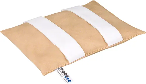 Sport-Tec Sandsack Sandsäckchen Gewichtsäckchen mit Klettband 30x25 cm, 4 kg, Beige