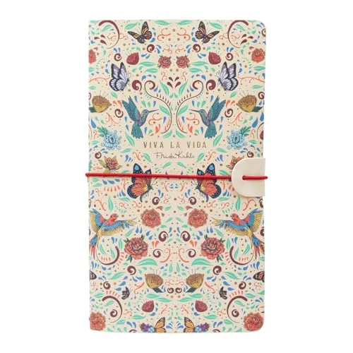 Grupo Erik Reisetagebuch zum Selberschreiben Frida Kahlo Bullet Journal Dotted Notizbuch Leder (synthetisch) Tagebuch für Erwachsene Kinder Notizbuch Klein Zeichenbuch Skizzenbuch Notizbuch