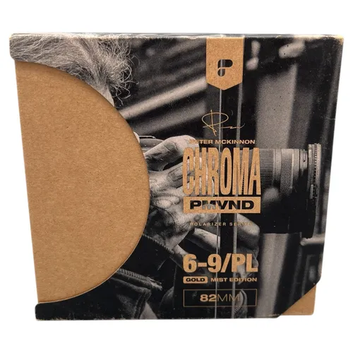 PolarPro Chroma VND/PL 6-9 Filter - Gold Mist - 82mm - Kamera-Filter mit variabler Dichte und Polarisationsfunktion, ideal für kreative Aufnahmen bei unterschiedlichen Lichtverhältnissen.