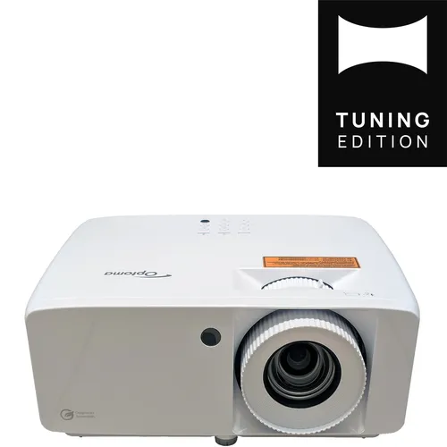 Optoma UHZ35 4K Beamer - Beamer mit 3500 Lumen, ideal für Home-Entertainment und Gaming mit blitzschnellem 240Hz Modus und 1,6-fach Zoom für lebendige Bilder bei Tageslicht.