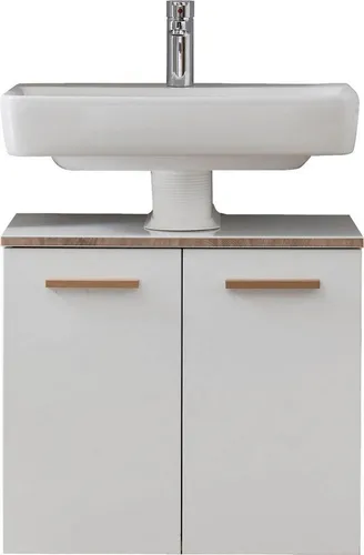 Waschbeckenunterschrank SAPHIR Quickset 931, 60 cm, Weiß Glanz