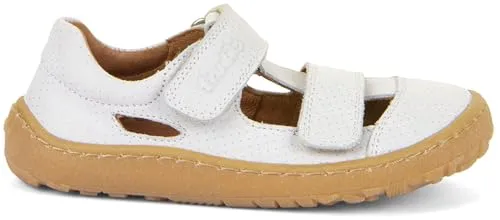 Froddo Barefoot Sandal White Shine Größe EU 25 - Wanderschuhe mit hochwertigem Leder-Obermaterial für ein optimales Barfußgefühl und extra flexible Laufsohle – perfekt für Freizeitaktivitäten.