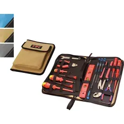 YPC BG00017BKSD - ''ZipCaddy XL'' Werkzeug Organizer - Werkzeugkoffer/-Taschen: ''ZipCaddy XL'' mit 34 Halteschlaufen und wasserfestem Material, ideal für eine stilvolle und geordnete Werkzeugorganisation.