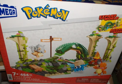 Mega Construx Pokémon Dschungel-Ruinen Bauset