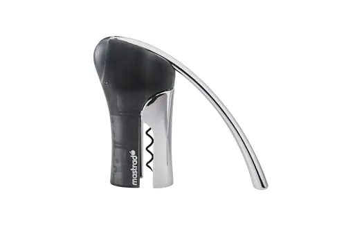 Mastrad Hebel-Korkenzieher schwarz in schwarz von Mastrad