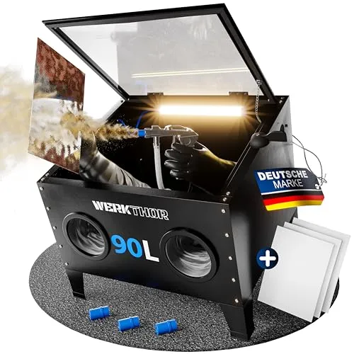 Werkthor Sandstrahlkabine 94,8 Liter